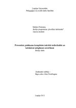 Referāts 'Preventīno pasākumu kompleksa izstrāde individuālai un kolektīvai izdegšanas nov', 1.