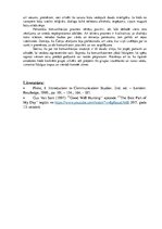 Eseja 'Komunikācijas situācijas analīze', 3.