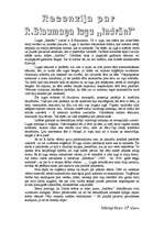 Eseja 'Indrāni', 1.