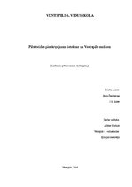 Referāts 'Pilsētvides piesārņojuma ietekme uz Ventspils mežiem', 1.