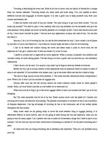 Eseja 'Travelling', 1.