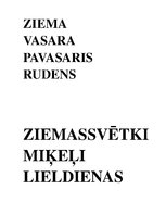 Konspekts 'Integrēta nodarbība 3.klasei kvalifikācijas eksāmenam', 5.