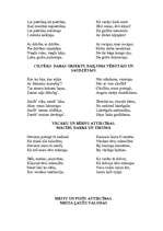 Konspekts 'Tautasdziesmu izlasīte', 2.