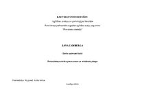 Konspekts 'Darba uzdevumi dabā', 1.