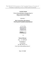 Diplomdarbs 'The Erasmus Programme of the European Union as Promoter of Tolerance Comparing L', 1.