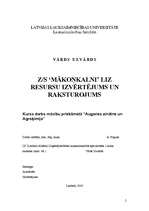 Referāts 'Pārskats par modeļsaimniecību z/s "Mākoņkalni"', 2.