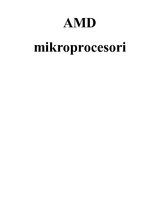 Referāts 'AMD mikroprocesori', 1.