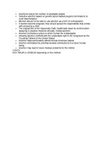 Konspekts 'Controversial topic - abortion', 2.