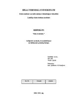 Konspekts 'Sašķiroti saraksti, to izveidošanas un lietojuma pamatprincipi', 1.