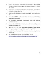 Konspekts 'Fizioterapija pēc potītes locītavas endoprotezēšanas', 16.