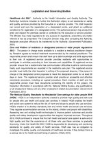 Eseja 'End of Life Care and Legislation', 3.