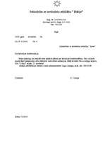 Paraugs 'Atbildes vēstule', 1.