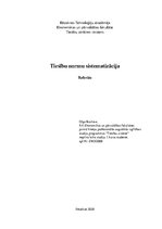 Referāts 'Tiesību normu sistematizācija', 1.