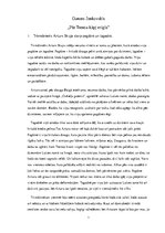 Eseja 'Gunārs Jankovskis "Pār Trentu kāpj migla"', 1.