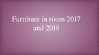 Prezentācija 'Furniture Trend 2018', 1.