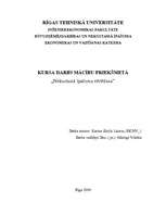 Referāts 'Nekustamā īpašuma vērtēšanas atskaite', 1.