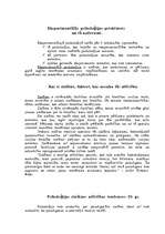 Eseja 'Eksperimentālās psiholoģijas lekciju konspekts', 1.