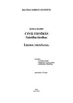 Referāts 'Līdzēju vienošanās', 1.