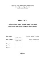 Paraugs 'ITF strukturētās kabeļu sistēmas kabeļu trašu izpēte', 1.
