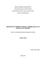 Referāts 'Pievienotās vērtības nodokļa aprēķināšanas un maksāšanas kartība', 1.