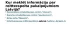 Prezentācija 'Alternatīvās terapijas - Reitterapija', 12.