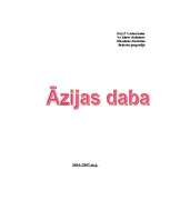 Referāts 'Āzijas daba', 1.