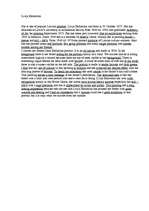 Konspekts 'Livija Endzelina', 1.