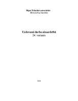 Konspekts 'Uzdevumi darba aizsardzībā', 1.