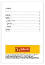 Eseja 'Service Process Improvement McDonalds', 1.