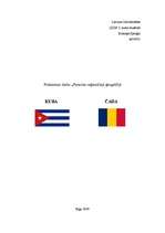 Konspekts 'Kuba. Čada', 1.