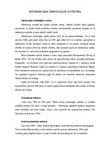 Eseja 'Informācijas tehnoloģiju attīstība', 1.