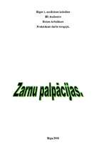 Konspekts 'Zarnu palpācijas', 1.