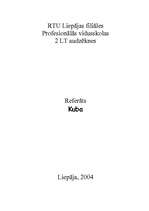 Konspekts 'Kuba', 1.