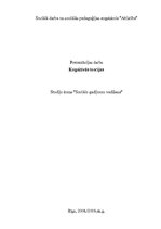 Eseja 'Kognitīvās teorijas', 1.