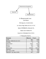 Biznesa plāns 'Бизнес план', 6.