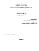 Referāts 'Mācību projekts', 1.