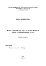 Diplomdarbs 'Fiziskā vardarbība pret bērnu un atbalsta sniegšanas iespējas vecākajā pirmsskol', 1.