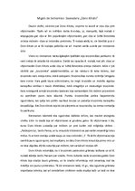 Eseja 'Migels de Servantess Saavedra "Dons Kihots"', 1.