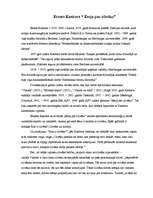 Konspekts 'Ernsts Kasīrers “Eseja par cilvēku”', 1.