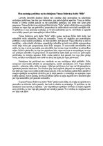 Eseja 'Man nozīmīga problēma un tās risinājums Vizmas Belševicas darbā “Bille”', 1.