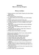 Konspekts 'Meteņu tradīcijas', 1.