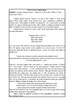 Referāts 'Tēli un motīvi A.Eglīša dzejā', 1.