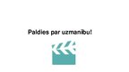 Prezentācija 'Latvijas kultūras kanons. Kino', 53.