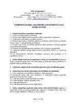 Konspekts 'Uzņēmuma darba aizsardzības dokumentācijas mapes satura rādītājs', 1.