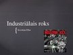 Prezentācija 'Industriālais roks', 1.