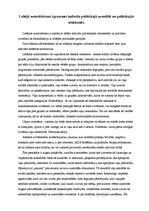 Eseja 'Labējā autoritārisma izpausmes indivīda politiskajā uzvedībā un politiskajās att', 1.