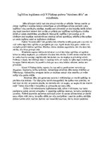 Eseja 'Izglītības iegūšanas ceļš Viļa Plūdoņa poēmā "Atraitnes dēls" un mūsdienās', 1.