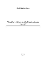 Diplomdarbs 'Kredītu veidi un to attīstības tendences Latvijā', 1.