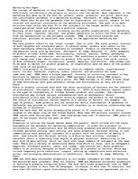 Eseja 'Marketing Mix', 1.