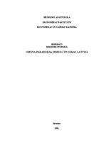 Referāts 'Gifena paradoksa iemesli un sekas Latvijā', 1.